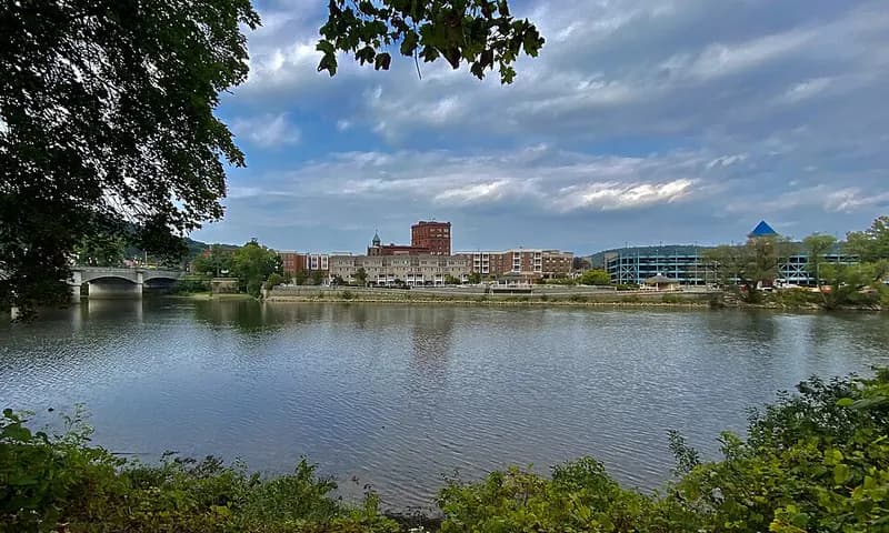 Vista panorámica de Allegheny, Pennsylvania