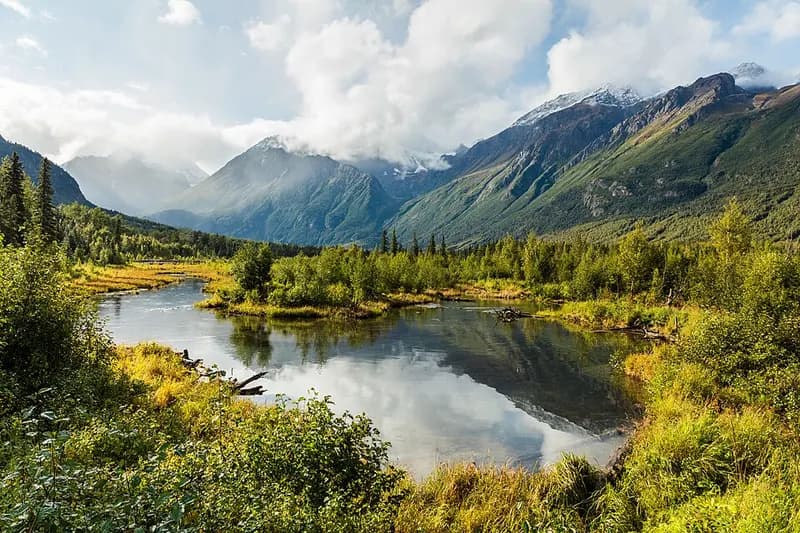 Vista panorámica de Anchorage Municipality, Alaska