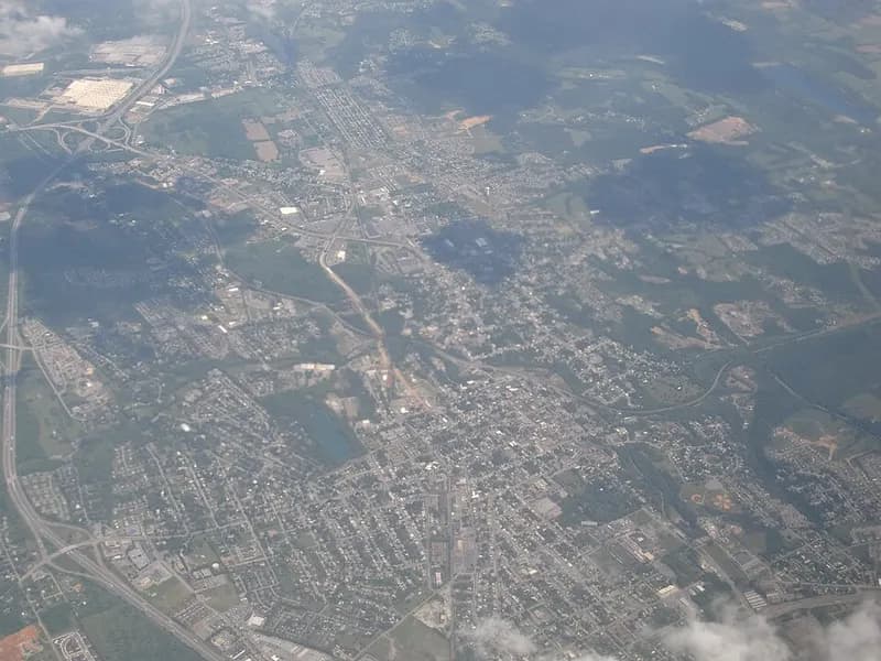 Vista panorámica de Berkeley, West Virginia