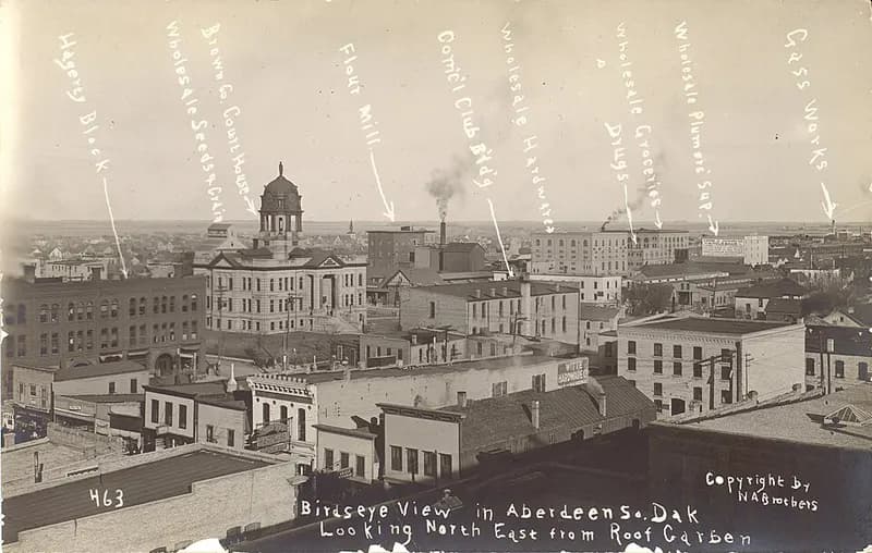 Vista panorámica de Brown, Wisconsin