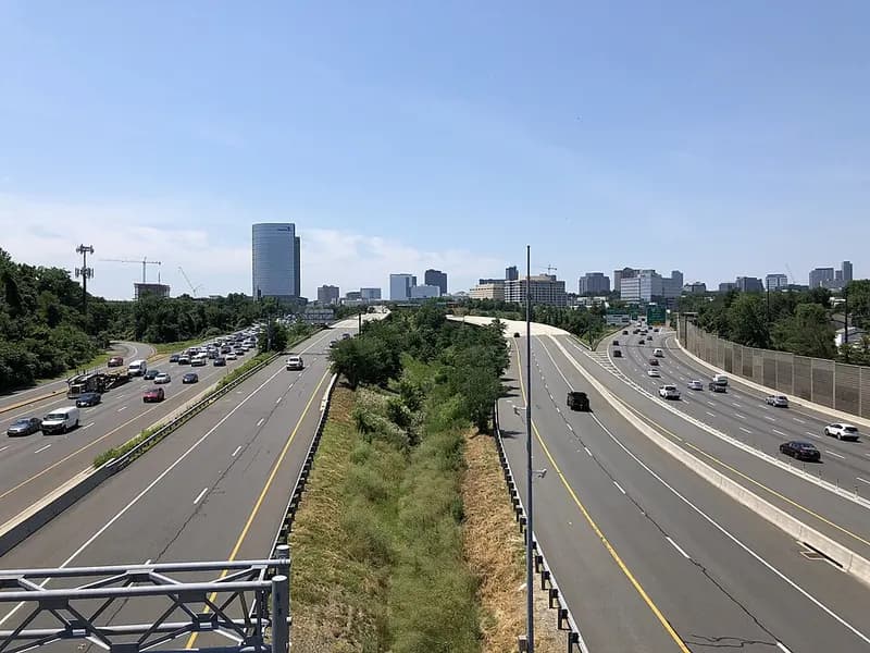 Vista panorámica de Fairfax, Virginia