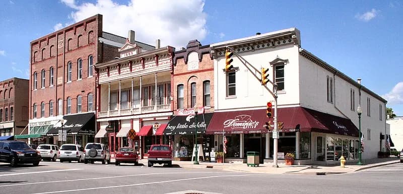 Vista panorámica de Hamilton, Ohio