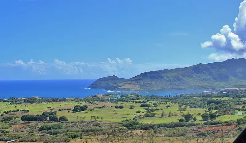 Vista panorámica de Kauai, Hawaii