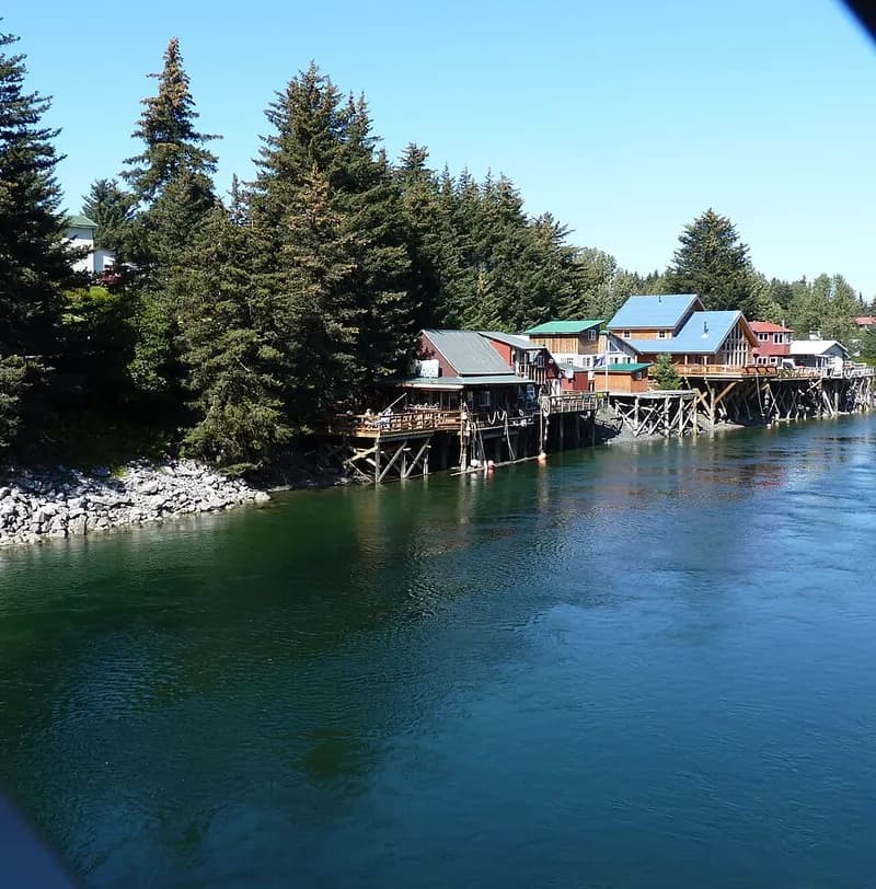 Vista panorámica de Kenai Peninsula, Alaska
