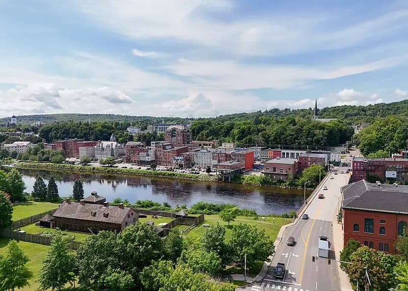 Vista panorámica de Kennebec, Maine
