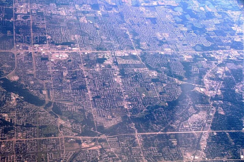 Vista panorámica de Macomb, Michigan