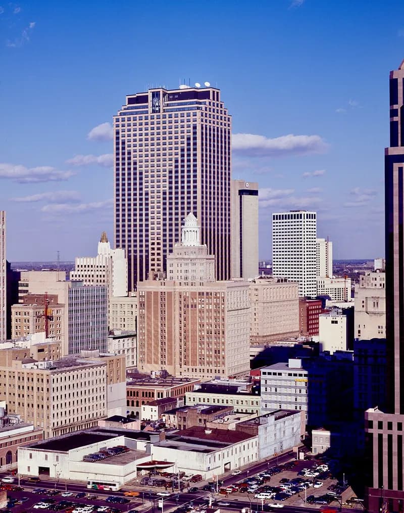 Vista panorámica de Orleans, Louisiana