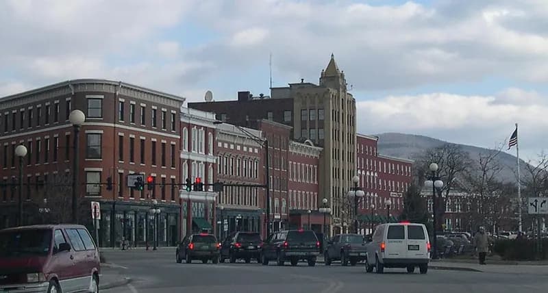 Vista panorámica de Rutland, Vermont