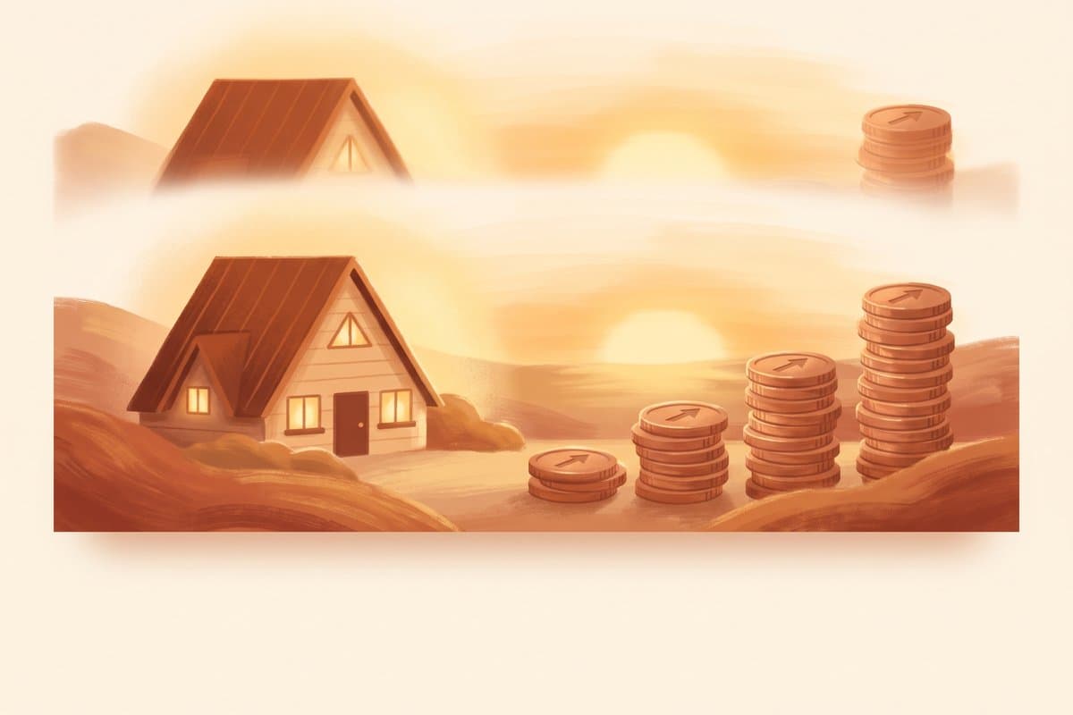 Gráfico del índice de precios de vivienda FHFA para mayo 2026