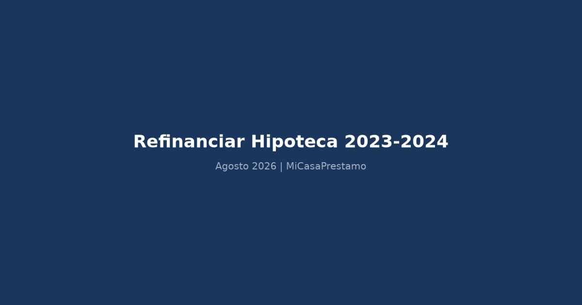 Comparación de documentos hipotecarios viejos y nuevos con calculadora