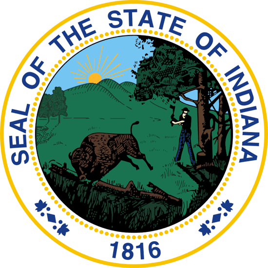 Sello de Indiana