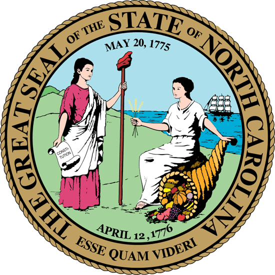 Sello de North Carolina