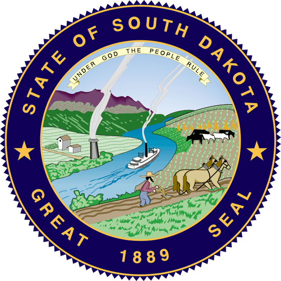Sello de South Dakota